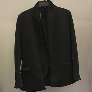 T Tahari Black Blazer Classic Suit Jacket